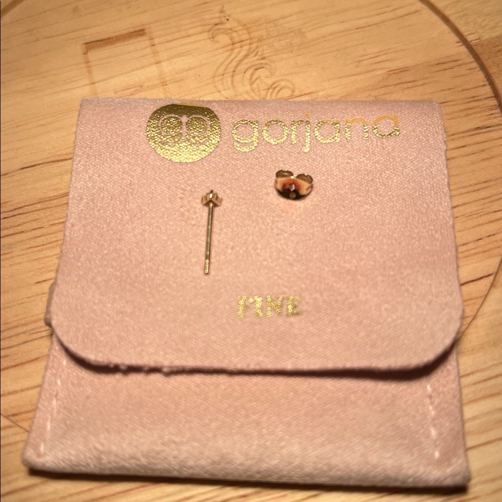 Authentic Gorjana Jolie Diamond Stud - Picture 4 of 8